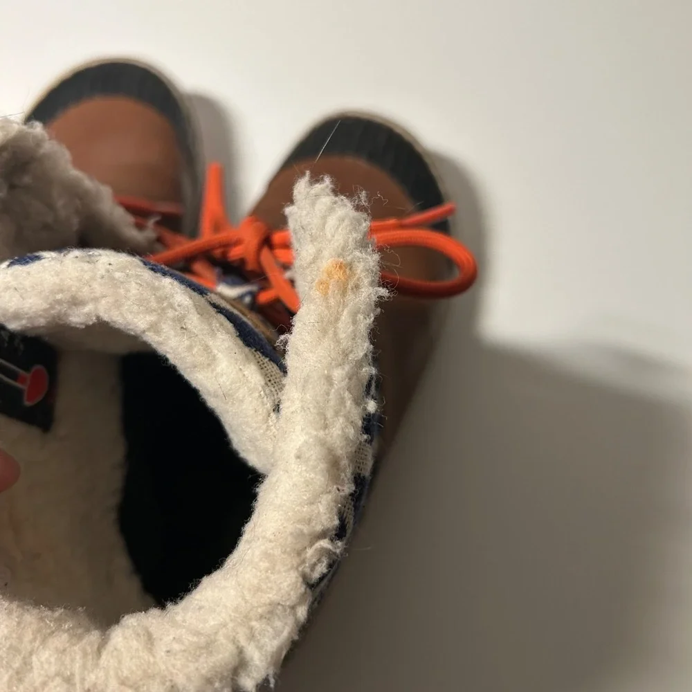 Keen Elsa‎ Women 8.0 Ankle Boots Waterproof Lined Insulation Aztec Brown Blue